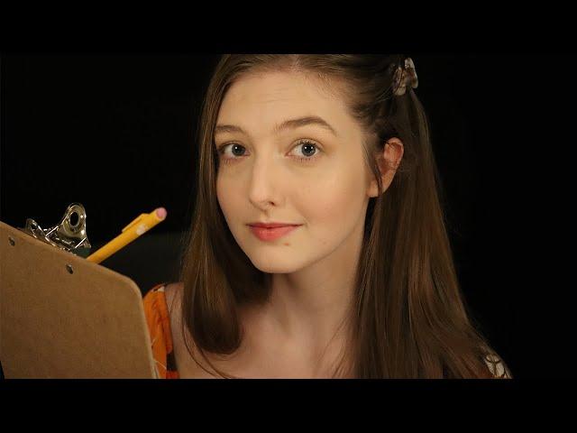 ASMR Interviewing You ~ Soft Spoken & Writing