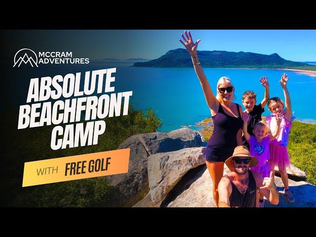 The Ultimate Beachfront Camping | Haliday Bay | Road Trip Australia