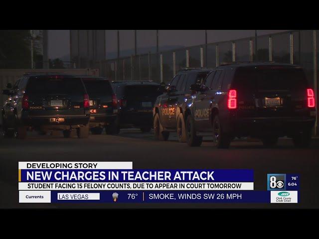 New Charges in Teacher Attack