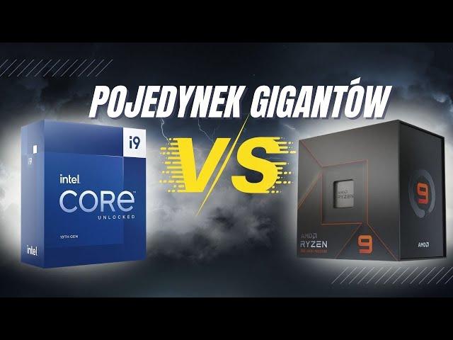 Pojedynek GIGANTÓW AMD Ryzen 9 7950X vs  i9 13900K