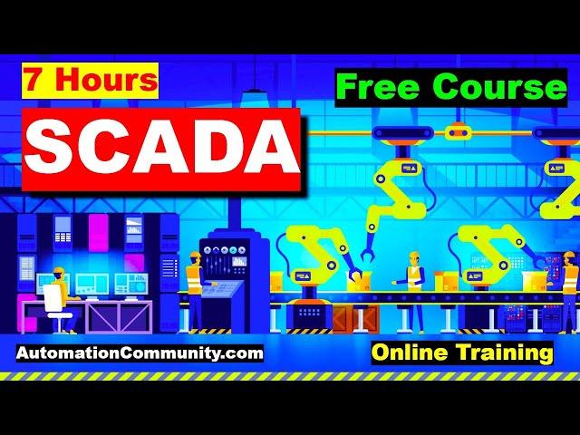 PLC SCADA Full Course in 7 Hours - InTouch | Wonderware Online Training