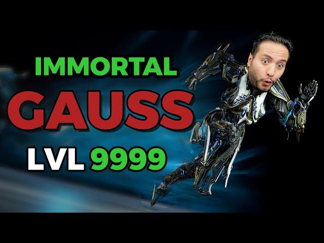 Immortal Gauss Prime Build: Dominating Level 9999 [warframe]