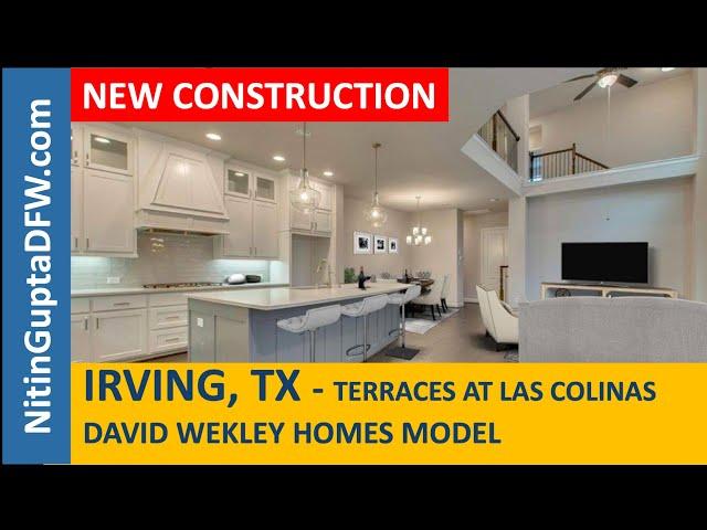 New Construction Homes For Sale • Irving  TX • Terraces at Las Colinas • David Weekley Homes Model