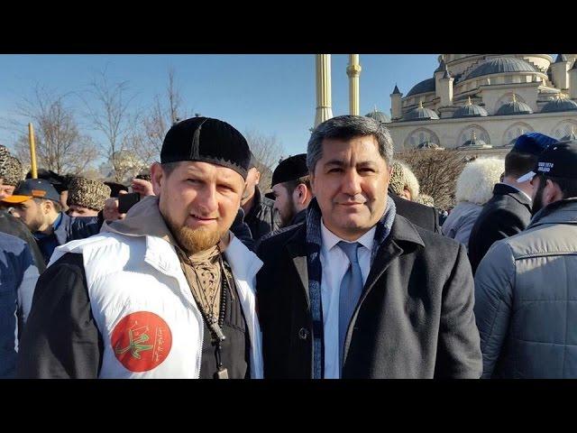 М. Кабири на митинге в Чечне. Я люблю пророка ﷺ