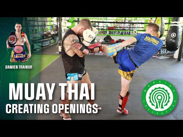 Muay Thai Tricks - 3 Ways to Create Openings in your Opponent’s Defence with Damien Trainor