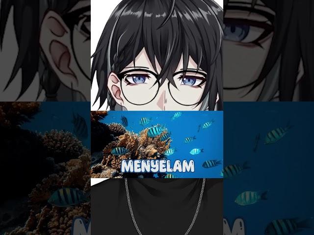 INI BEDANYA IKAN SAMA MONAS !!... #vtuberid #vtuber #shorts