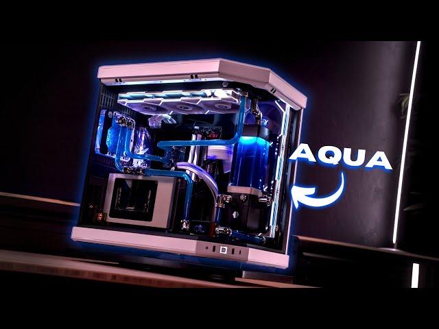 Aquaman PC | HYTE Y70 Panda Custom Loop Water Cooling Build [RTX 4090 | Ryzen 9 7950X3D]