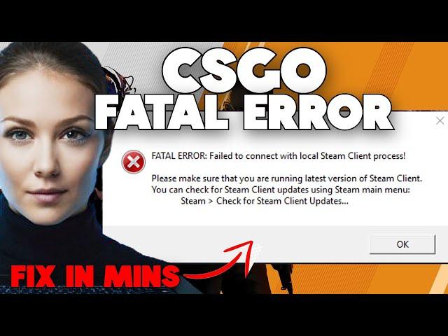 How To Fix CS2 FATAL ERROR: Failed To Connect With Local Steam Client Process (FASTEST WAY)