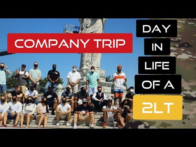 DAY IN LIFE OF A 2LT | COMPANY MORALE TRIP