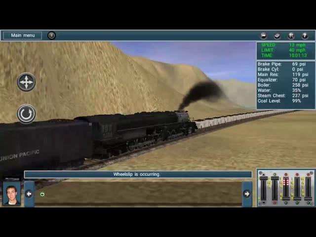 Wheelslip Big Boy [Trainz Simulator Android]