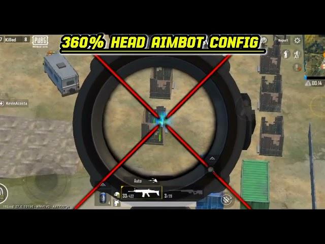 Pubg Lite 0.27.0 zero recoil config + 360 aim bot config file 0.27.0 // Ban Fix Config