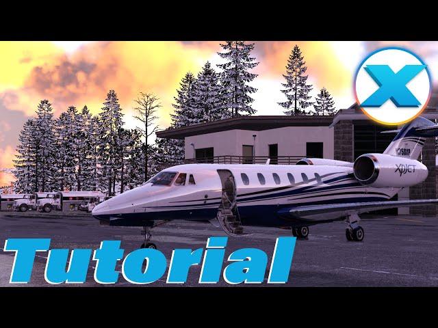 Citation X Preparation & Startup – X-Plane 12