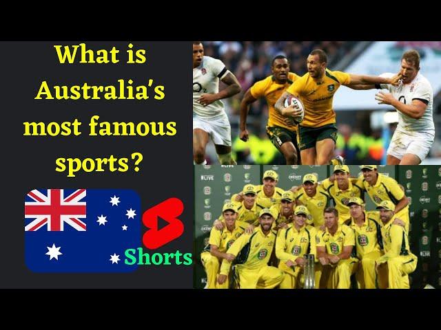 What is Australia's most popular sport?