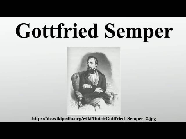 Gottfried Semper