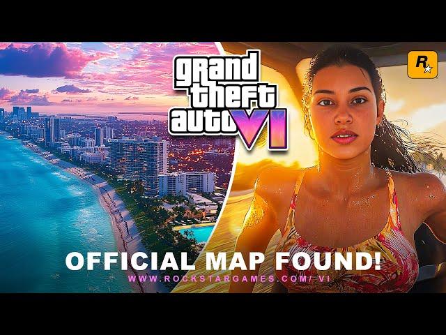 GTA 6 Official Map Leaks Shows Massive Old Maps!