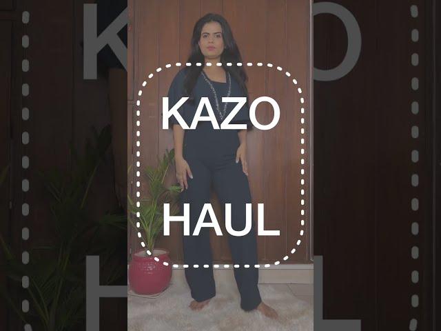 Kazo haul| link#myntra #kazo