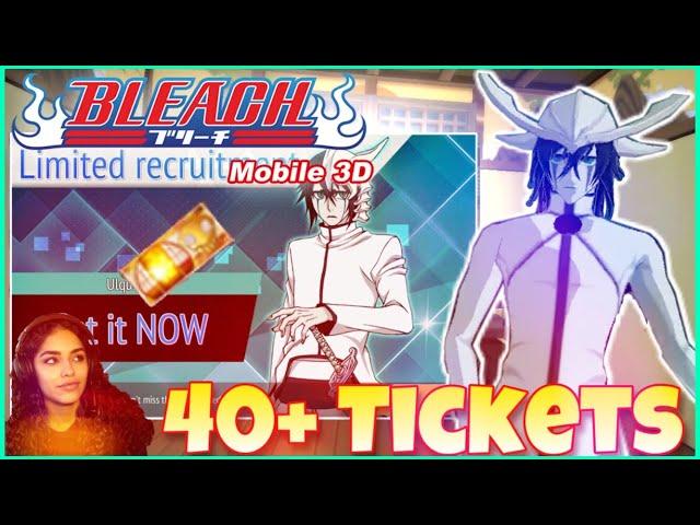 Bleach Mobile 3D: Summon for Ulquiorra! 40+ Tickets!