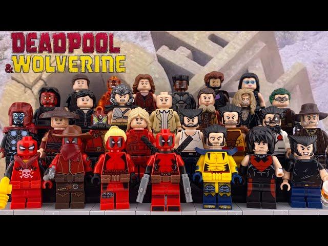 LEGO Deadpool & Wolverine | How To Build All Main Characters