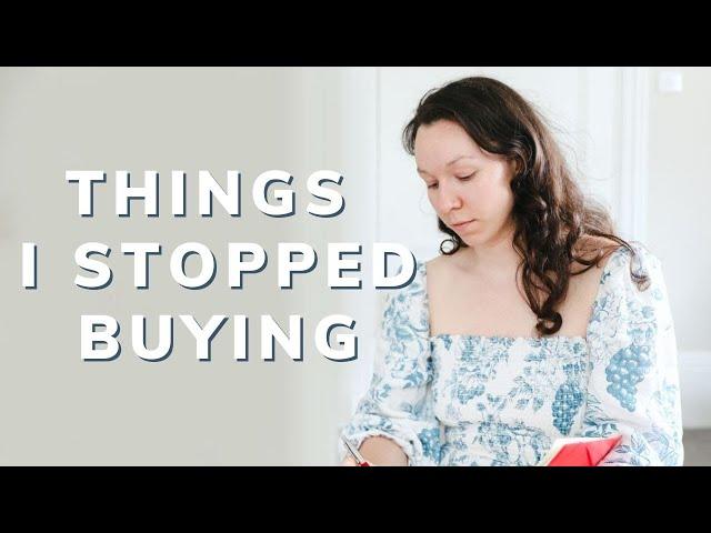 5 Things I cut from my  *budget* that I don't miss at all (and those I do)