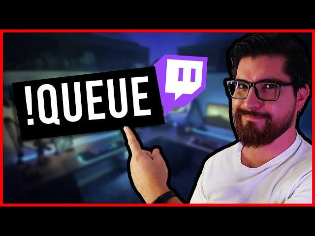  Cómo crear listas en twitch | comando queue join