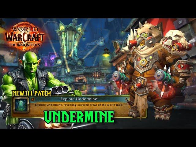 Average Undermine Experience in World of Warcraft (New Patch 11.1)