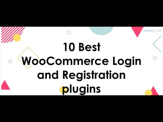 10 Best WooCommerce Login and Registation plugins