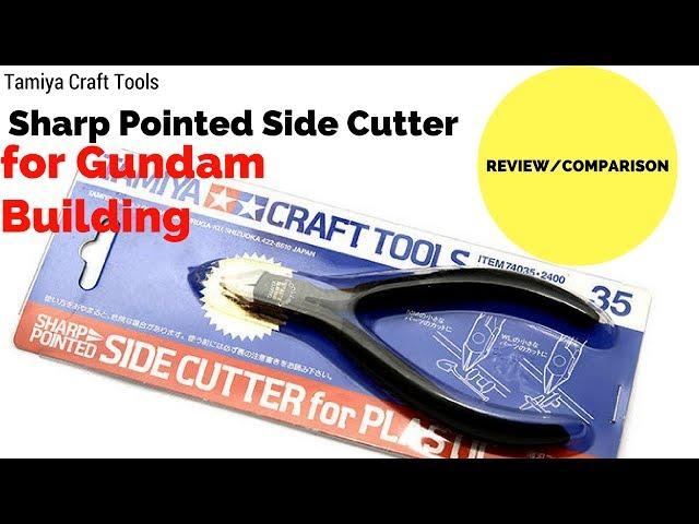 Tamiya Sharp Pointed Side Cutter Nipper Review/Comparison Gunpla Building #gunpla #gundam