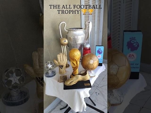 How to make all football trophies  visit my channel  #worldcup #footballtrophy #shorts