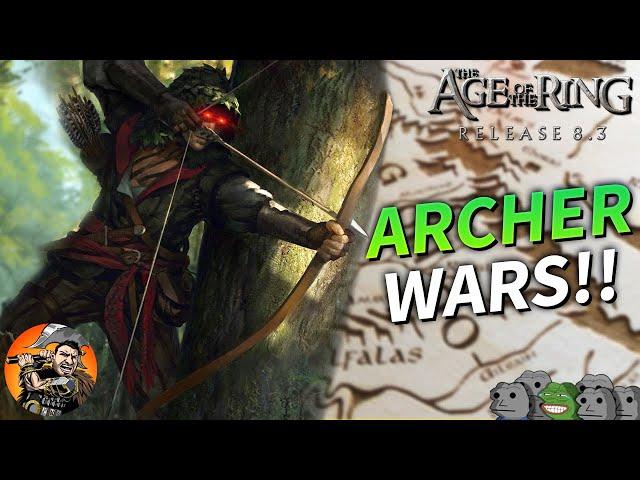 Archer Wars!! | Age of the Ring Mod 2v2