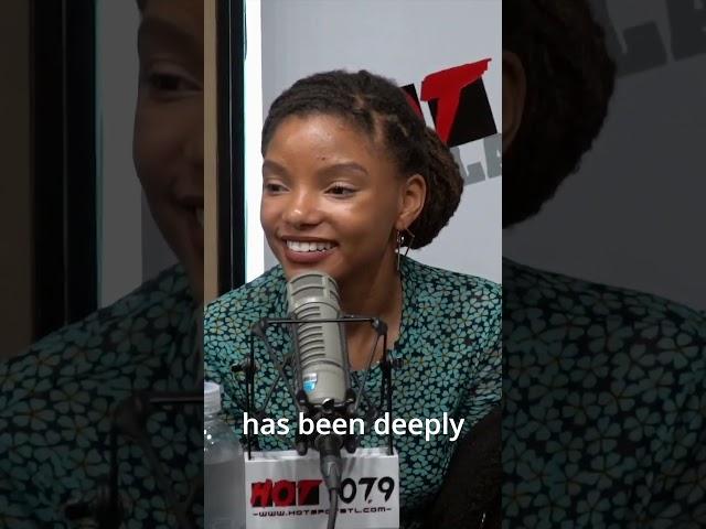 Halle talks about her song "Because I Love You" #halle #ddg #becauseiloveyou