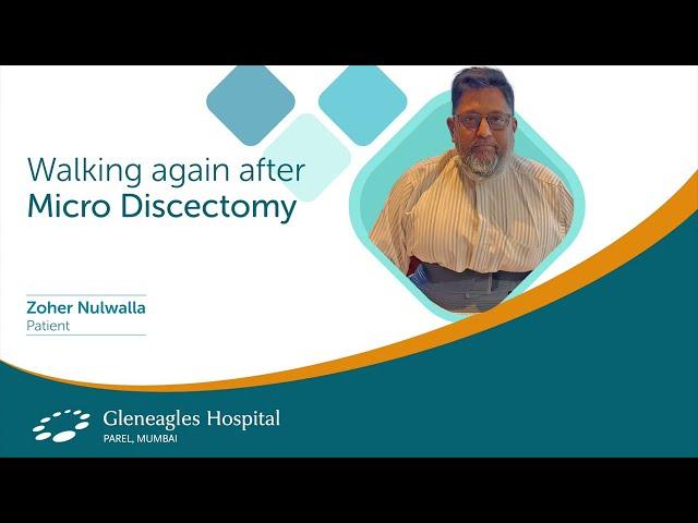 Successful Spine Surgery and Recovery : Restoring Mobility | Gleneagles Hospital