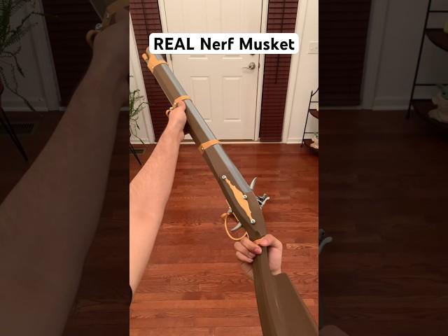 REAL Nerf Musket  #shorts