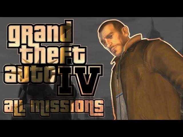 GTA IV All Missions - Full Game Walkthrough (1080p 60fps) No Commentary