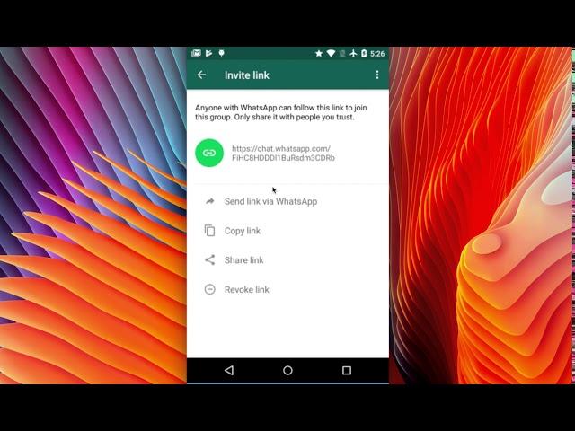 How to Create and Share Whatsapp Group Link