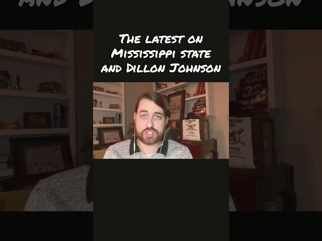 Can Mississippi State get Dillon Johnson back?