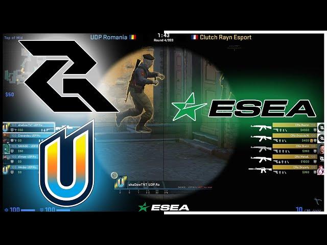 UDP vs Clutch Rayn | ESEA Season 37 - EU - CSGO Main - HiGHLiGHTS | CSGO