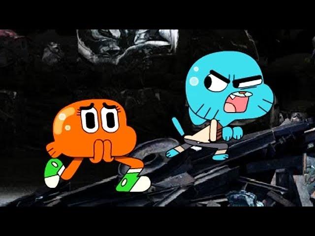 The Amazing World of Gumball - Dino Donkey Dash [Cartoon Network Games]