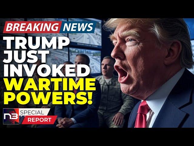 BREAKING: Trump Just Invoked Wartime Powers And What He's Building Will Change America Forever