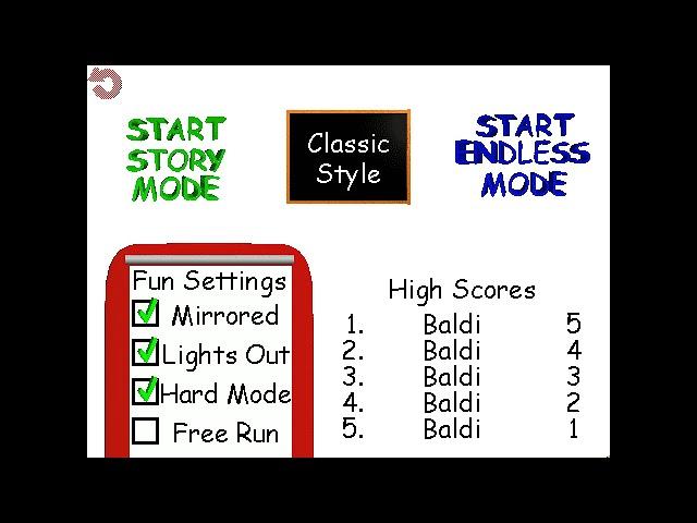 BALDI'S BASICS CLASSIC REMASTERED: CLASSIC STYLE (ALL FUN SETTINGS) COMPLETADO!!!!!!!!!!!