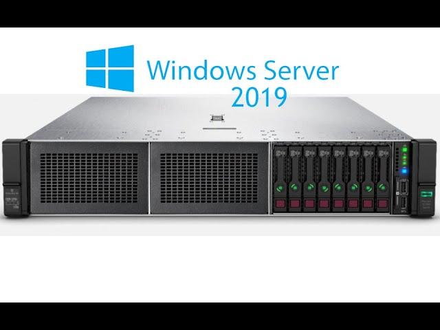 HPE ProLiant DL380 | Gen-10 | Windows Server 2019 STND installation