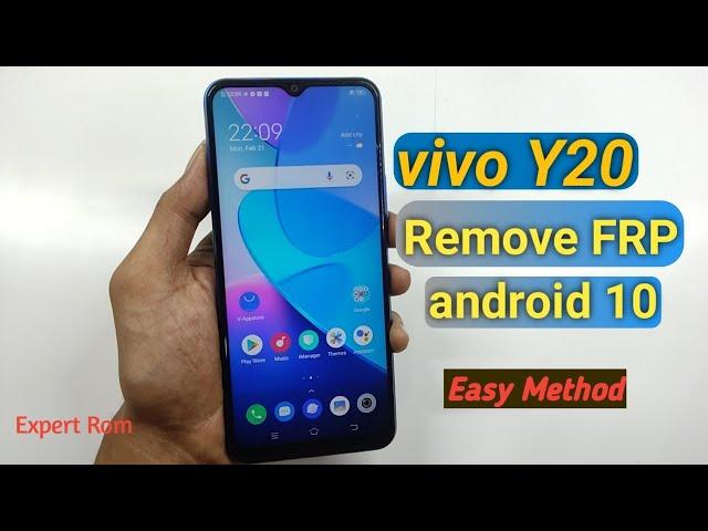 Vivo Y20 V2027 Android 10 FRP/Google Account Lock Bypass Without Pc Easy Way New Patch Level 2022