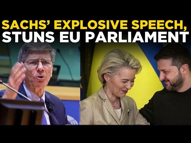 Jeffrey Sachs LIVE | ‘Ukraine War Is Over!’: Sachs Stuns EU Parliament, Calls Out US in Fiery Speech