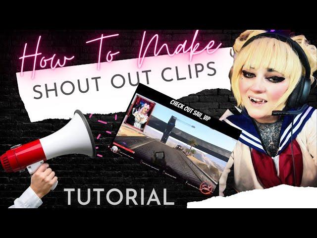 How To Make Shout Out Clips On Twitch Stream - FREE Twitch Guru Tutorial On OBS