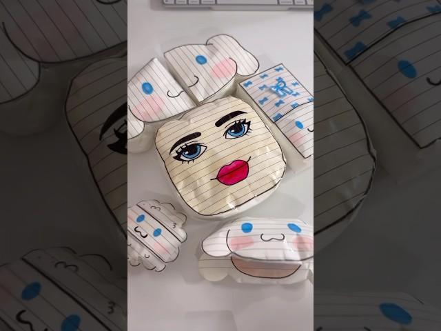 #roblox #asmr #로블록스 #skincare #makeup #squishy #satisfying #craft #paperdiy #papercraft #baddies