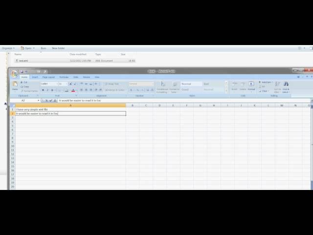 Excel   XML   How to read xml file in Excel