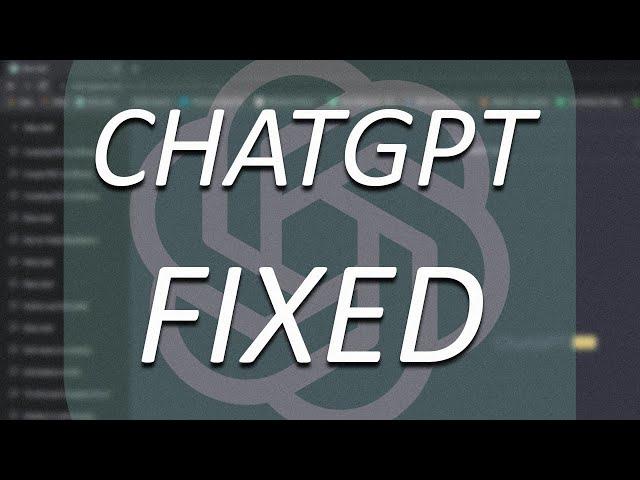 How to Fix ChatGPT Not Working on your Browser [Easy FIX]