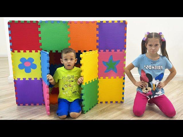 Sofia and dad build New Playhouses | Best series for kids