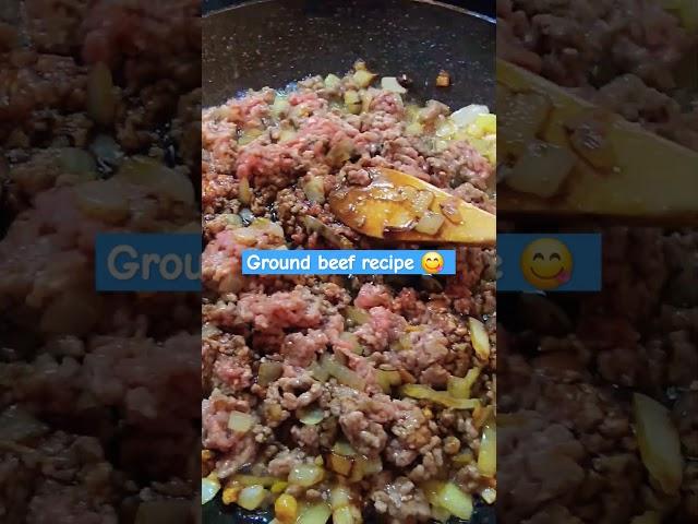 #groundBeefRecipe