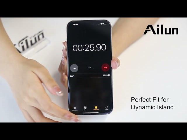 [Ailun] How to install screen & lens protector on iPhone 16 /16 Plus (with Installation Frame)