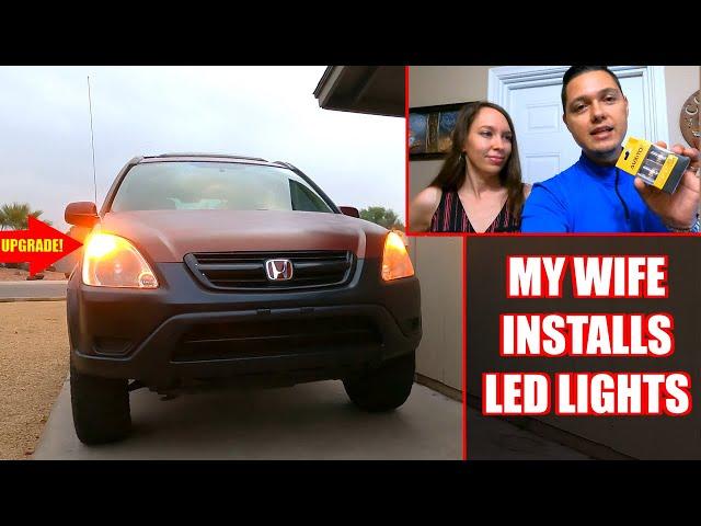 LED CORNER LIGHTS UPGRADE | CRV Off-Road Build (2003 2nd Gen Honda Crv)